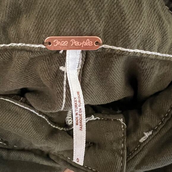 Free People Splendor In The Grass Paperbag Skirt Size 0 - Picture 5 of 6